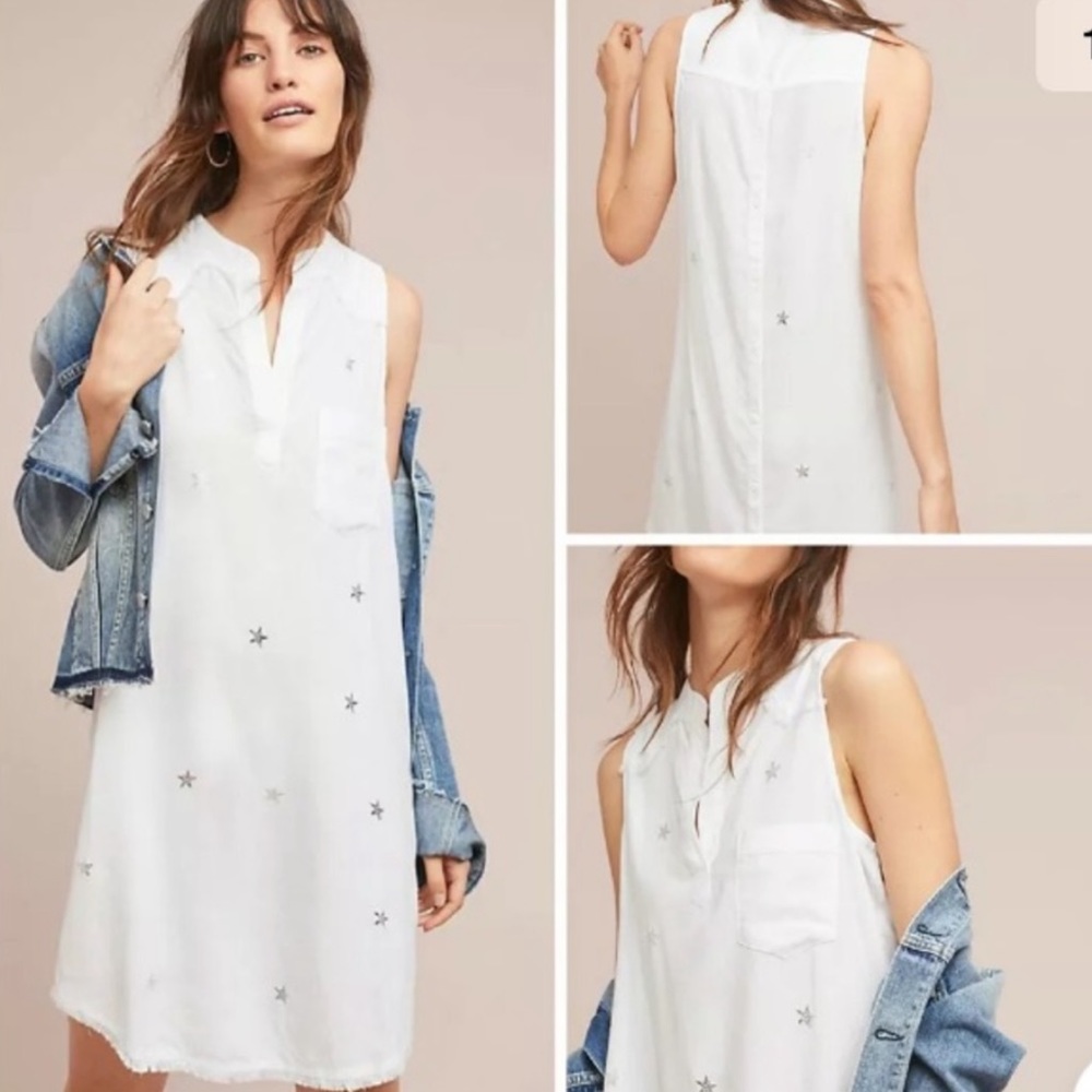Starry night Cloth & Stone summer tunic/dress